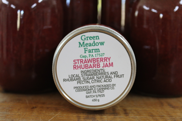 Strawberry-rhubarb jam