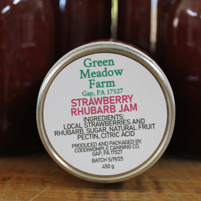 Strawberry-rhubarb jam