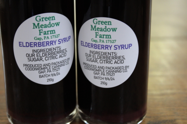 Elderberry syrup
