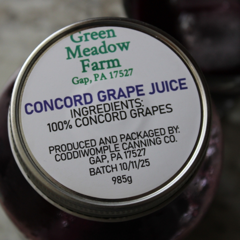 Concord grape juice