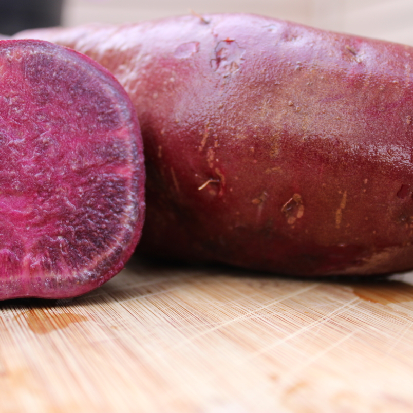 Purple sweet potatoes