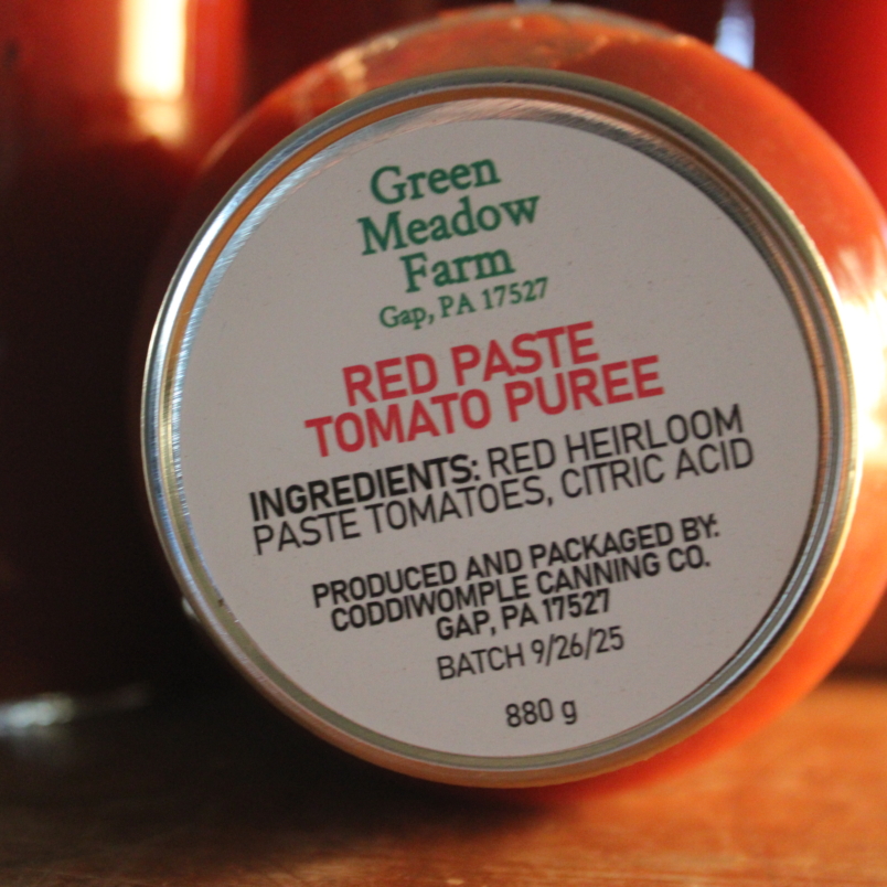 Italian paste puree