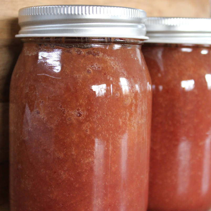 Summer stonefruit jam