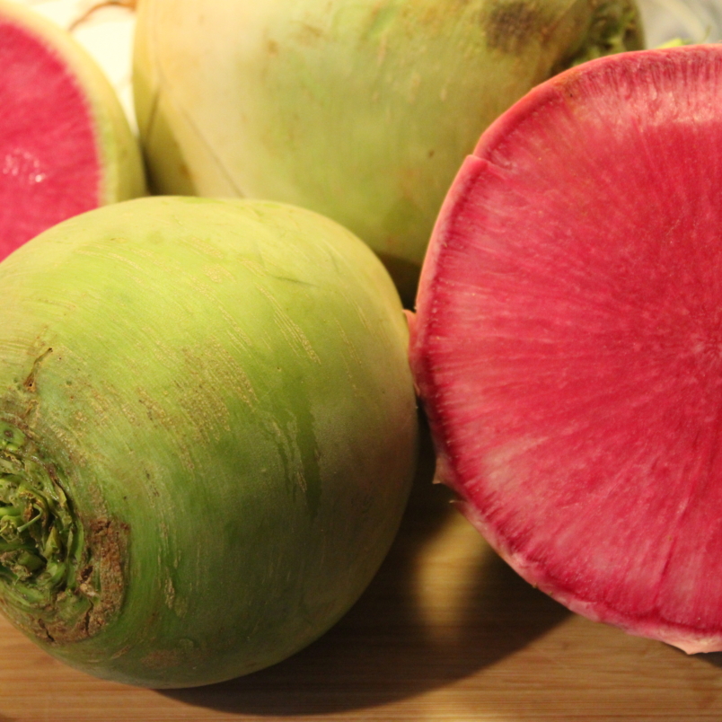 Watermelon radishes