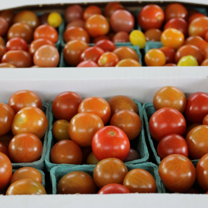 Mixed cherry tomatoes